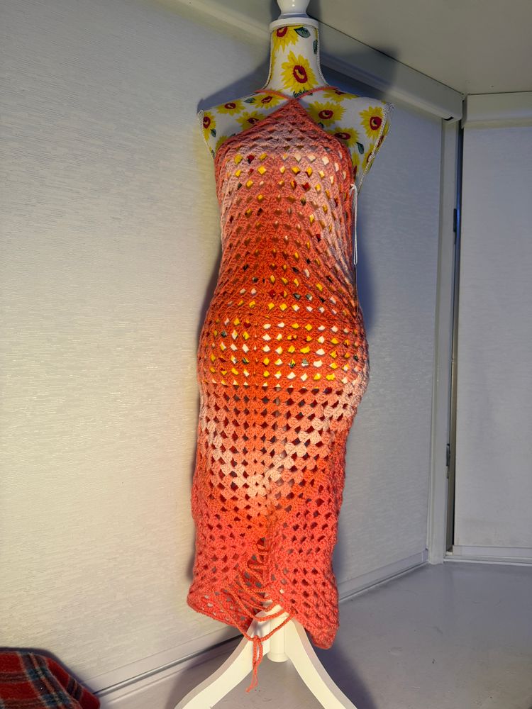 Swim Coverup - Coral