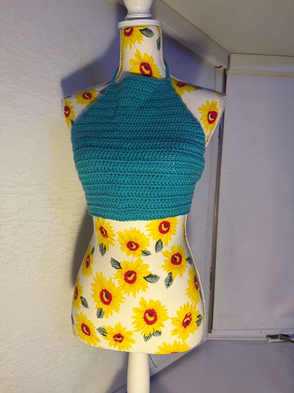 Turquoise Halter Top