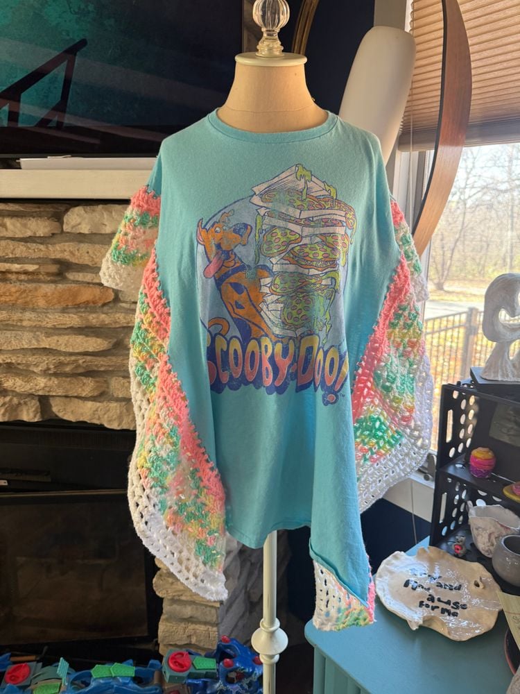 T-Shirt Poncho - Scooby Doo